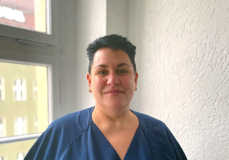 Bianca Behnke, Zentrale Praxisanleiterin im Sankt Getrauden-Krankenhaus